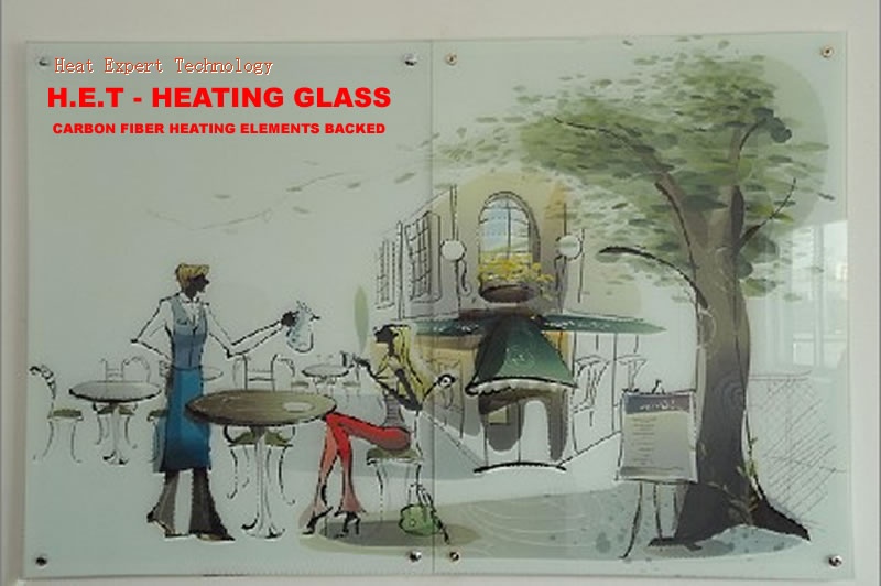 Glass heater