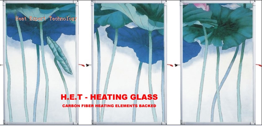 Glass heater