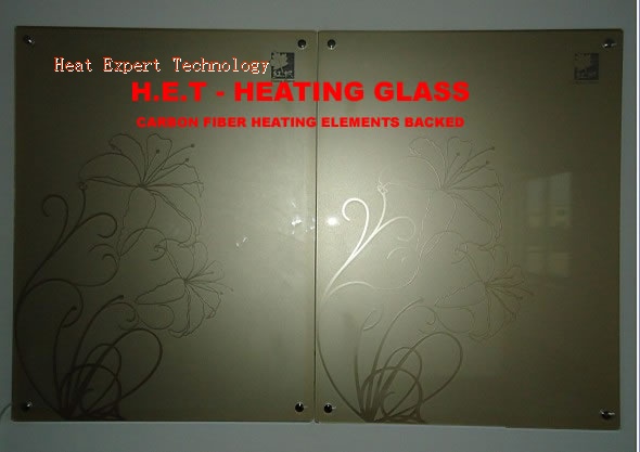 Glass heater