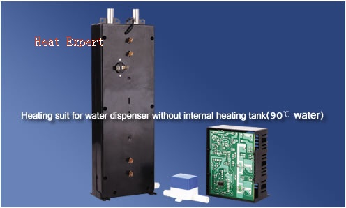Heating suit for water dispenser without internal heating tank(90C water)